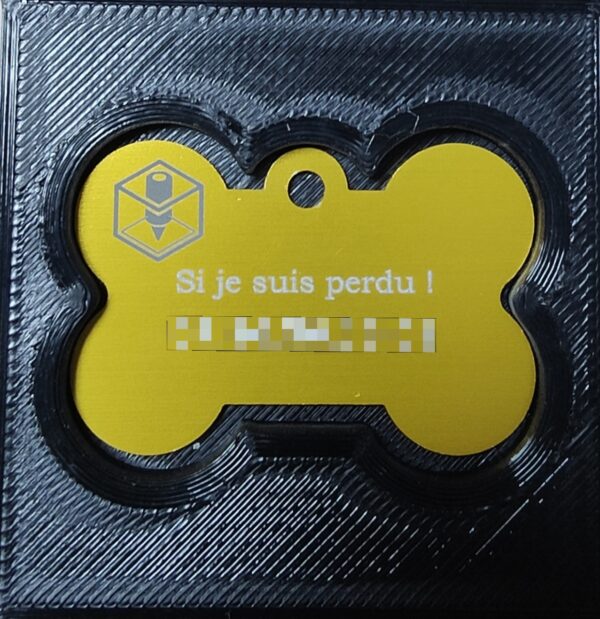 Médaille personnalisée pour chiens et chats