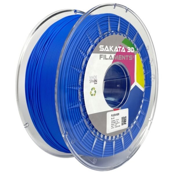 Bobine Filament flexible FleX-920 Sakata 3D AZUL Bobine Filament flexible FleX-920 Sakata 3D AZUL