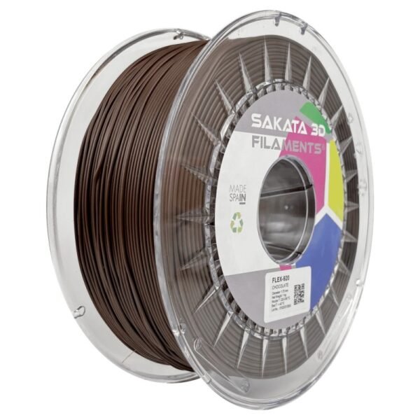 Bobine Filament flexible FleX-920 Sakata 3D CHOCOLATE Bobine Filament flexible FleX-920 Sakata 3D CHOCOLATE