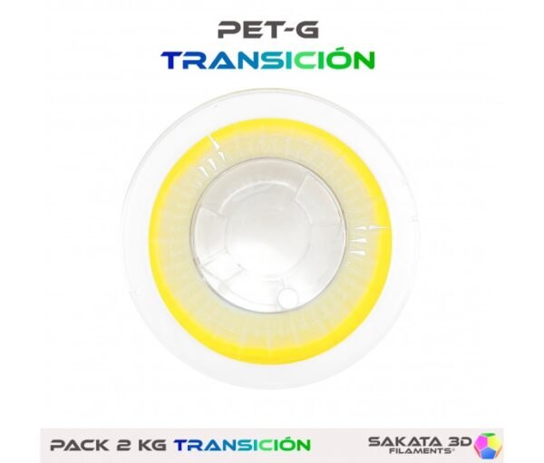 Bobine Packs de bobines de transition Sakata 3D Pack 2 Kg PET-G Transición – 1,75 mm