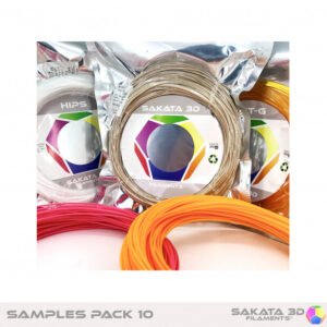 Bobine Pack d'échantillons de filament Sakata 3D PACK DE 10 MUESTRAS