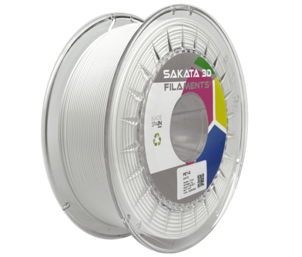Bobine Filament PETG Sakata 3D BLANCO Bobine Filament PETG Sakata 3D BLANCO