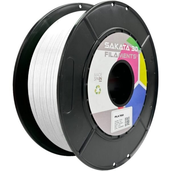 Bobine Filament PLA 700 XXL Sakata 3D BLANCO