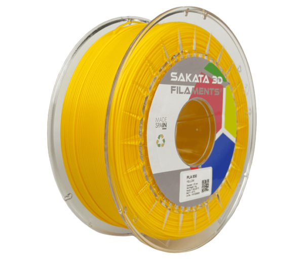 Bobine Filament PLA 850 Sakata 3D AMARILLO Bobine Filament PLA 850 Sakata 3D AMARILLO
