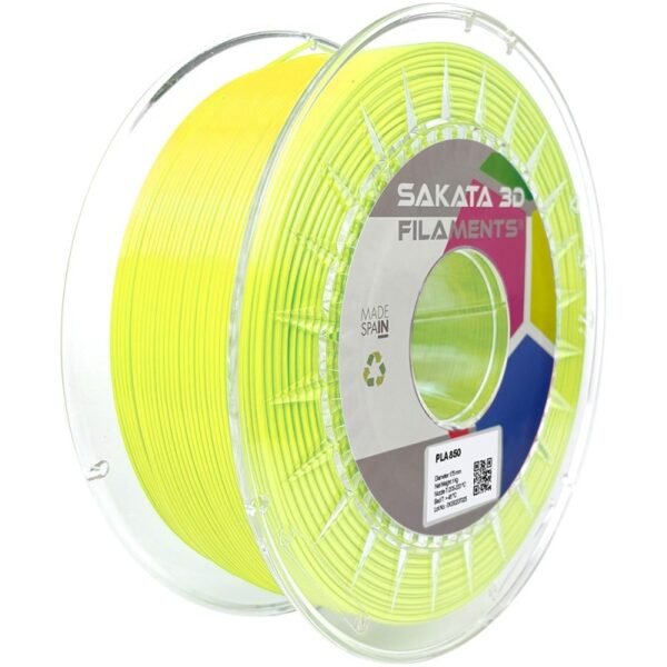 Bobine Filament PLA 850 Sakata 3D FLUOR LIMA Bobine Filament PLA 850 Sakata 3D FLUOR LIMA