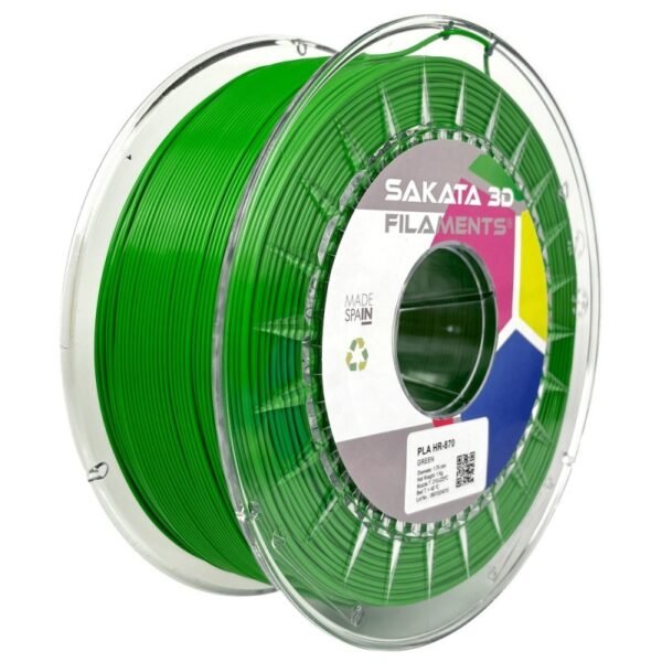 Bobine Filament PLA 850 Glass Sakata 3D VERDE Bobine Filament PLA 850 Glass Sakata 3D VERDE