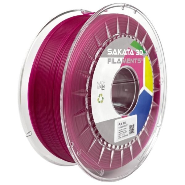 Bobine Filament PLA 850 Glass Sakata 3D VIOLETA Bobine Filament PLA 850 Glass Sakata 3D VIOLETA