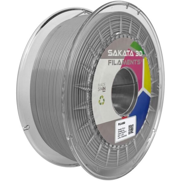 Bobine Filament PLA 850 Sakata 3D GRIS Bobine Filament PLA 850 Sakata 3D GRIS