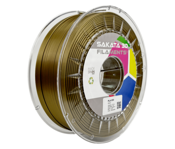 Bobine Filament PLA 850 Sakata 3D ORO Bobine Filament PLA 850 Sakata 3D ORO
