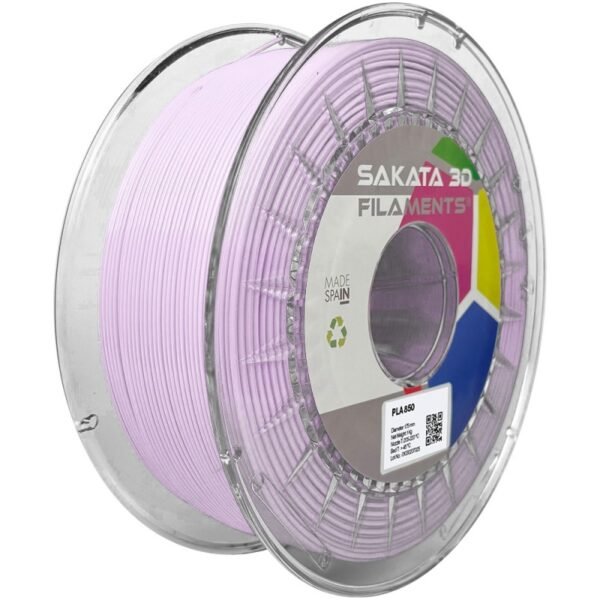 Bobine Filament PLA 850 Sakata 3D LILA PASTEL Bobine Filament PLA 850 Sakata 3D LILA PASTEL