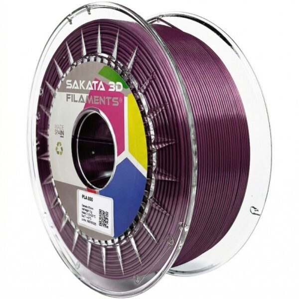 Bobine Filament PLA 850 Silk Sakata 3D AUBERGINE