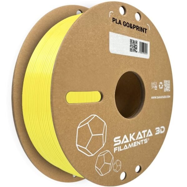 Bobine Filament PLA Go&Print Sakata 3D AMARILLO PASTEL