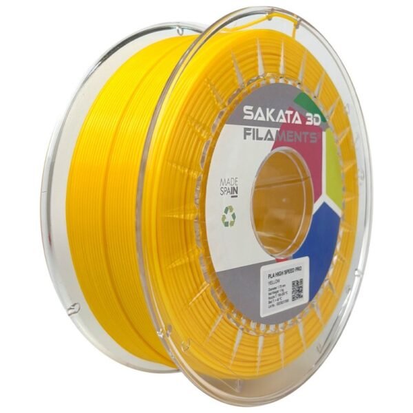 Bobine Filament PLA High Speed PRO Sakata 3D Amarillo Bobine Filament PLA High Speed PRO Sakata 3D Amarillo