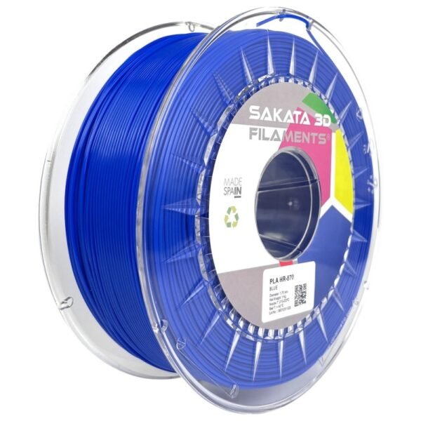 Bobine Filament PLA HR-870 Sakata 3D AZUL