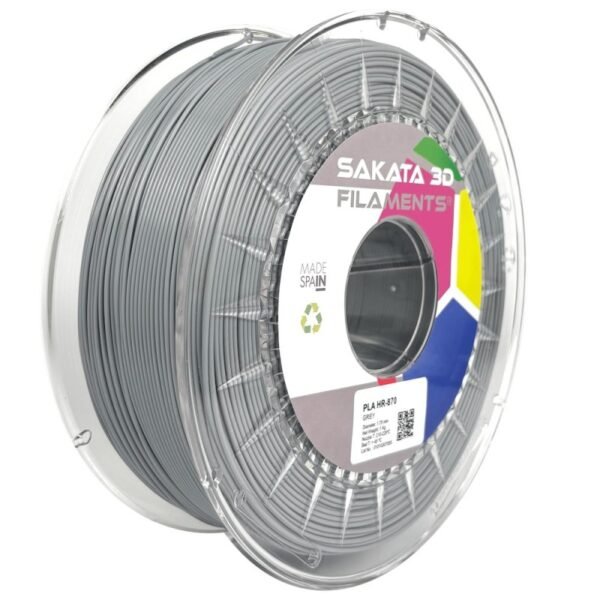 Bobine Filament PLA HR-870 Sakata 3D GRIS