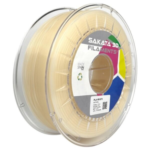 Bobine Filament PLA HR-870 Sakata 3D NATURAL