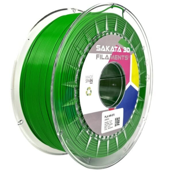 Bobine Filament PLA HR-870 Sakata 3D VERDE