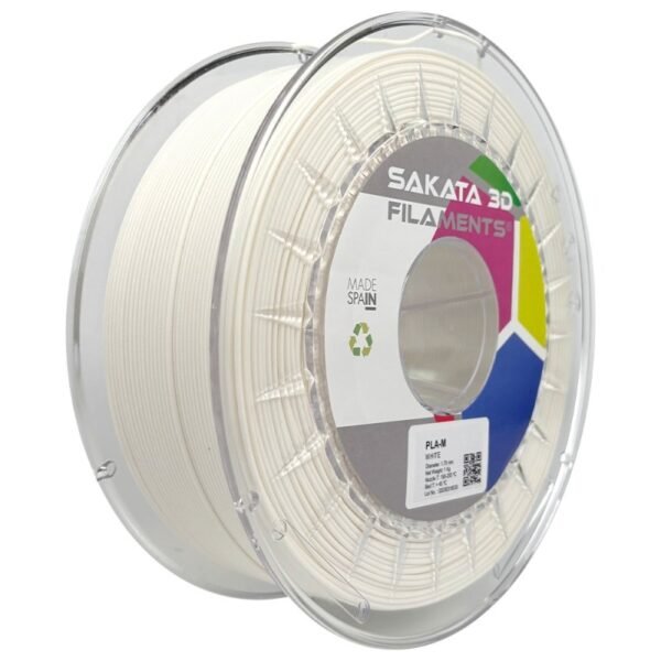 Bobine Filament PLA-M Mat Sakata 3D BLANCO