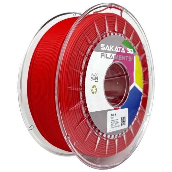 Bobine Filament PLA-M Mat Sakata 3D ROJO